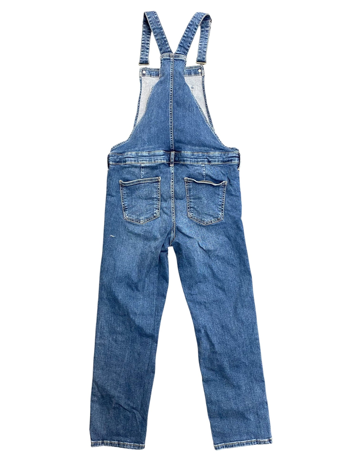Mat Dress By Gap In Blue Denim, Size:S