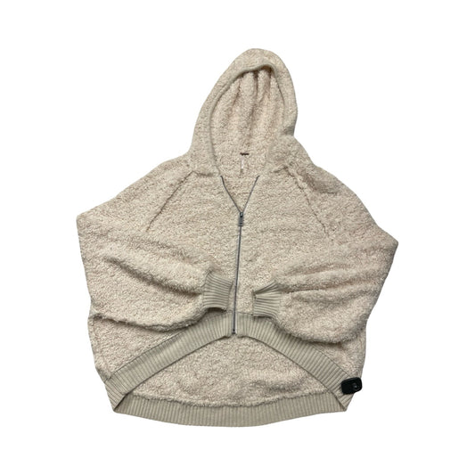 Sweater Cardigan By Free People In Tan, Size:M