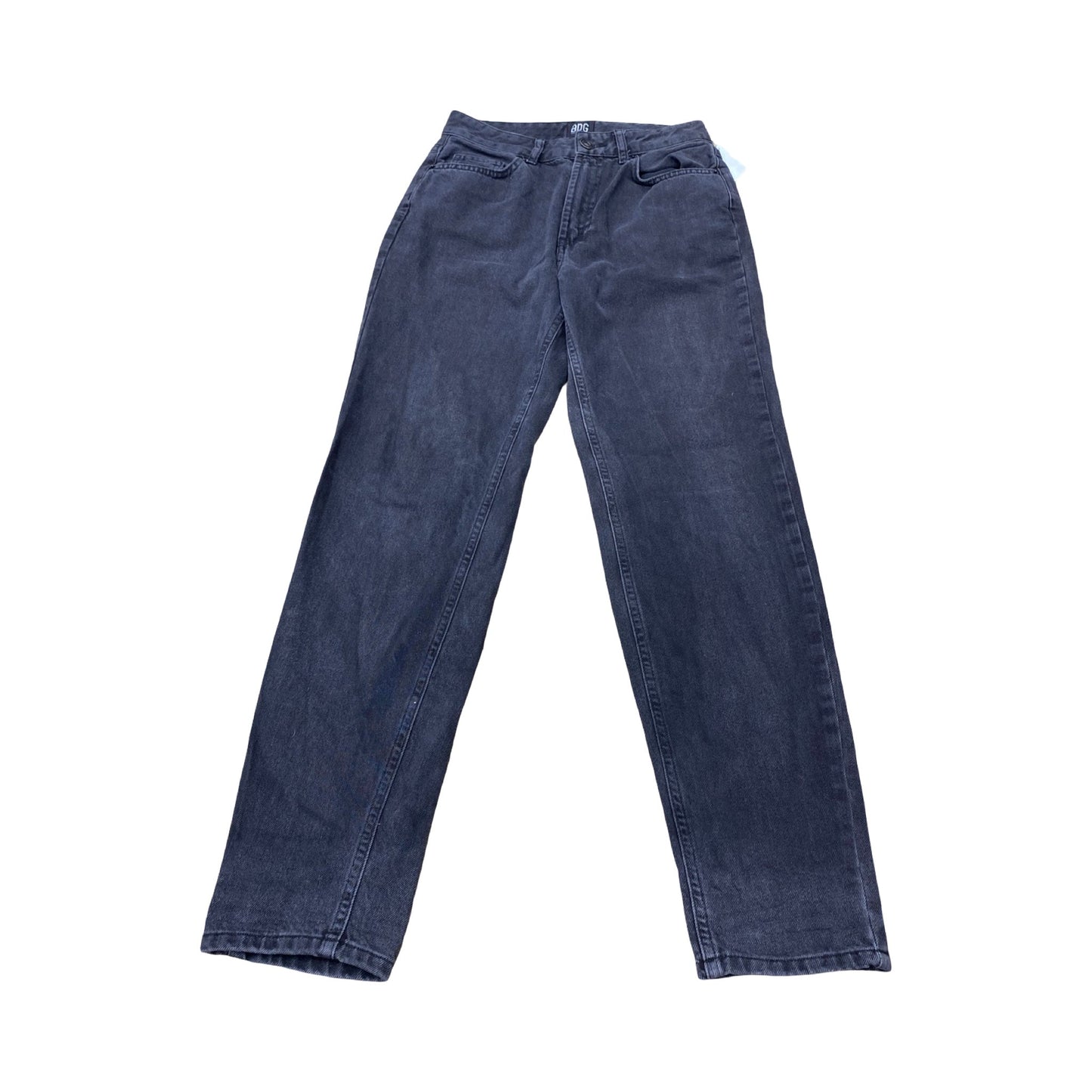 Jeans Cropped By Bdg In Black Denim, Size:2