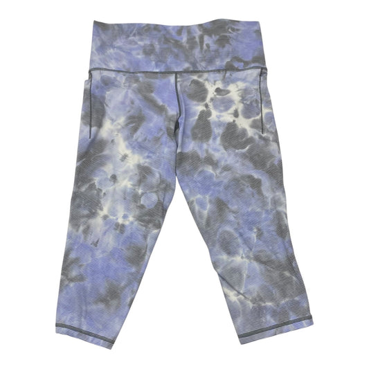 Athletic Capris By Athleta In Striped Pattern, Size:1X