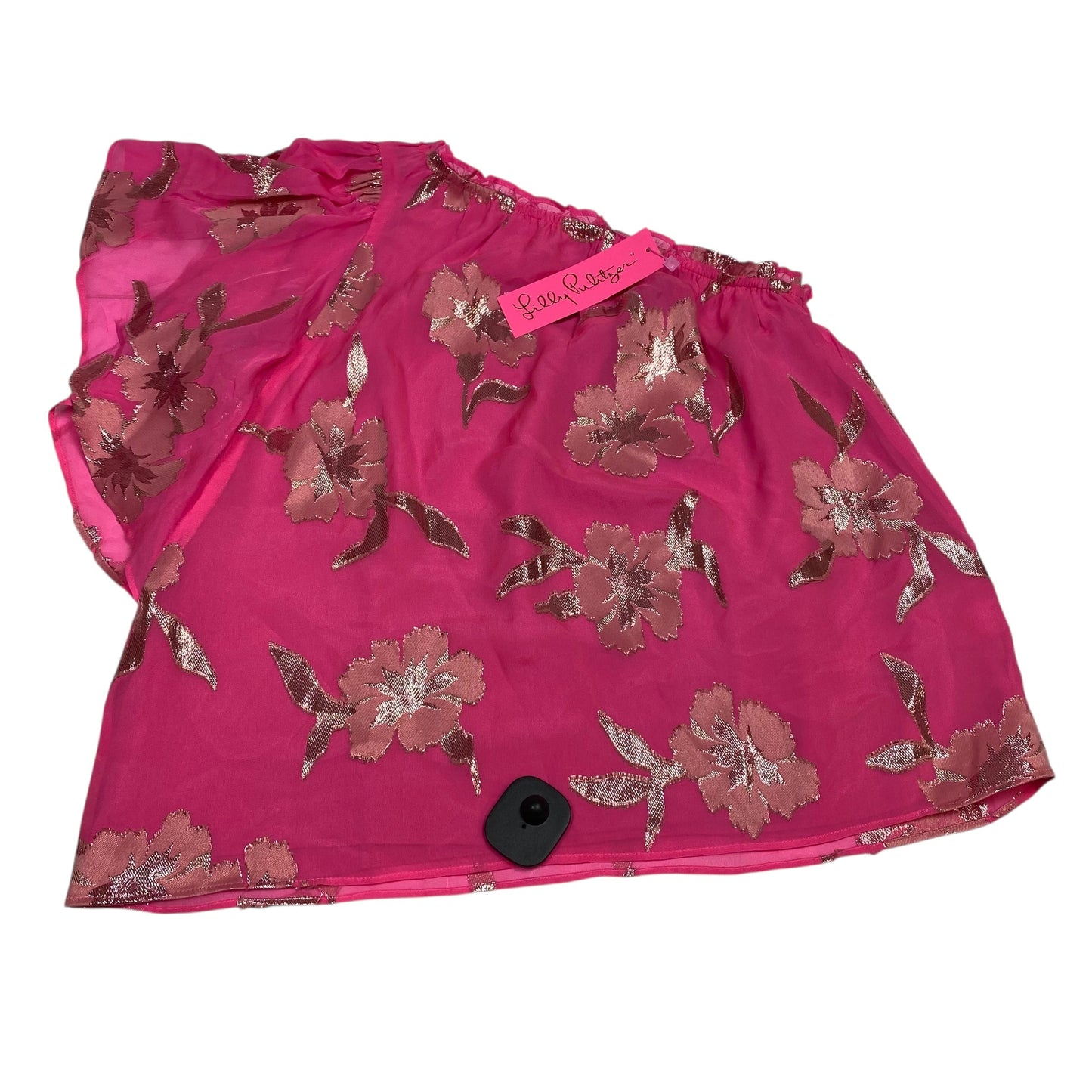 Top Sleeveless Designer By Lilly Pulitzer In Pink, Size:S