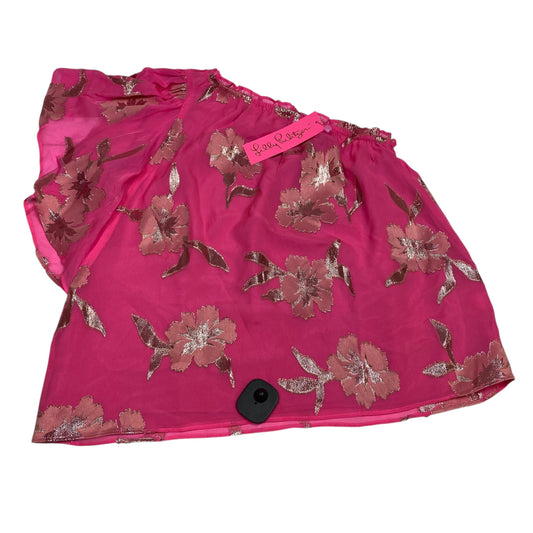 Top Sleeveless Designer By Lilly Pulitzer In Pink, Size:S