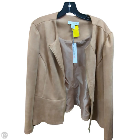 Jacket Other By Liz Claiborne In Brown, Size: 22