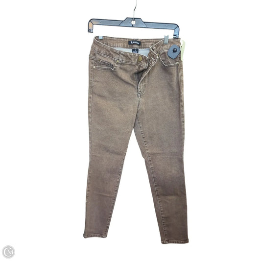 Jeans Skinny By D Jeans In Brown, Size: 6