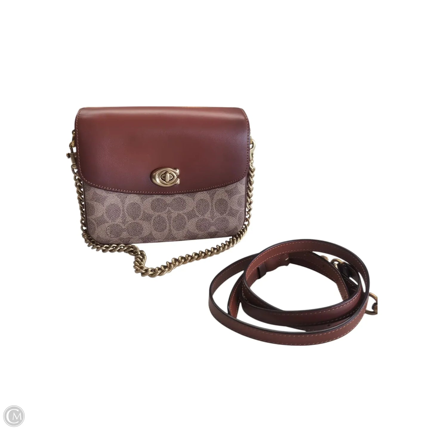 Crossbody Designer By Coach, Size: Small