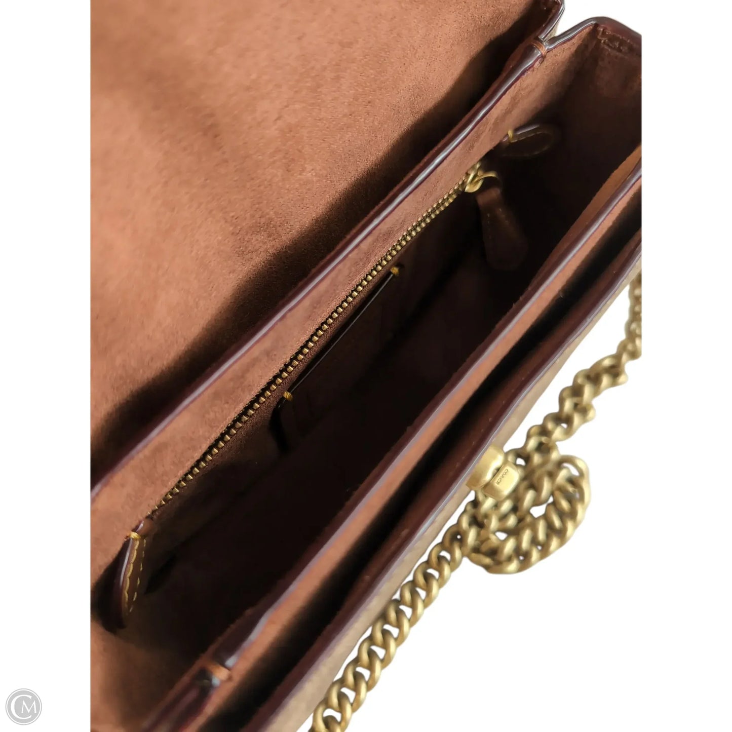 Crossbody Designer By Coach, Size: Small