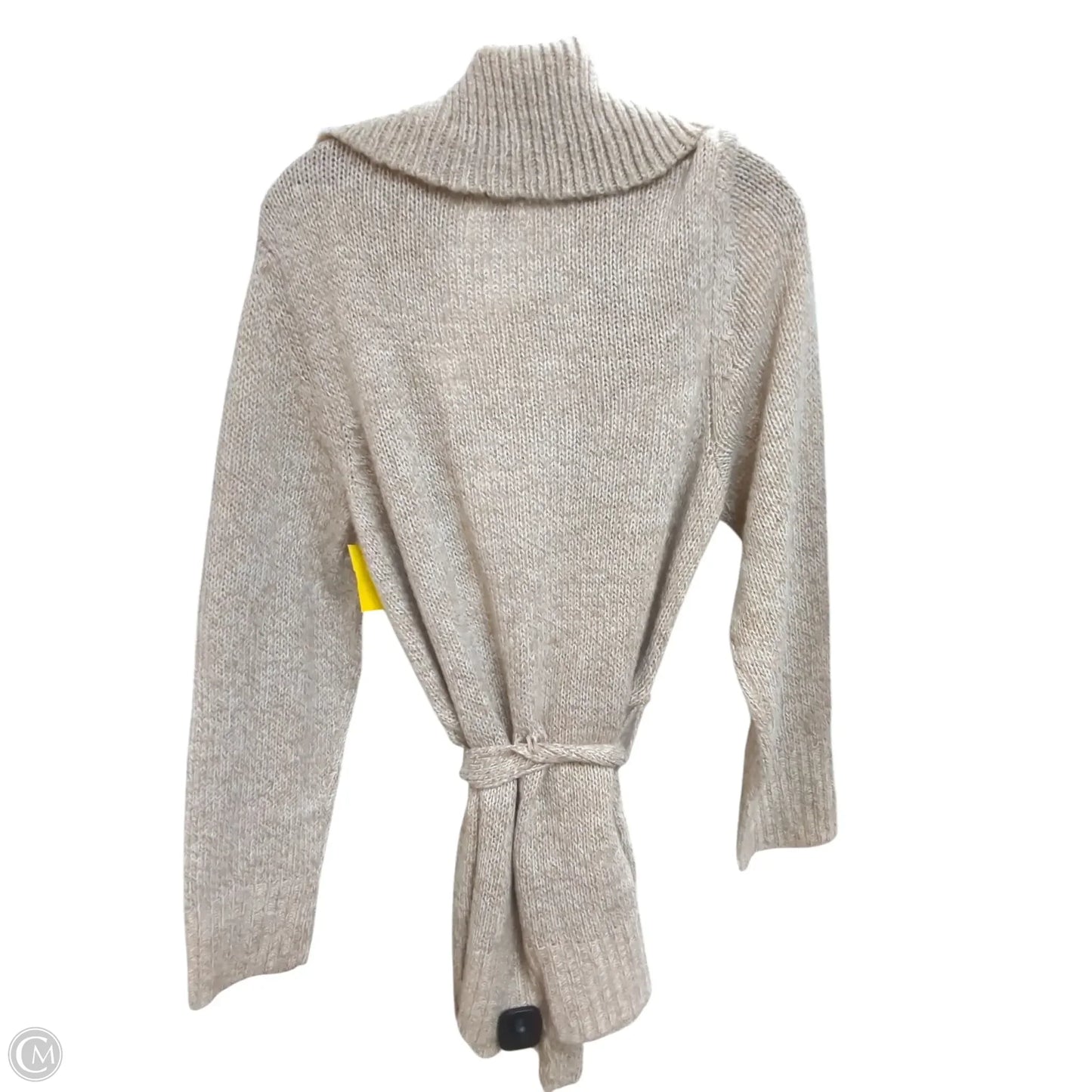 Sweater Cardigan By Carolyn Taylor In Brown, Size: 2x