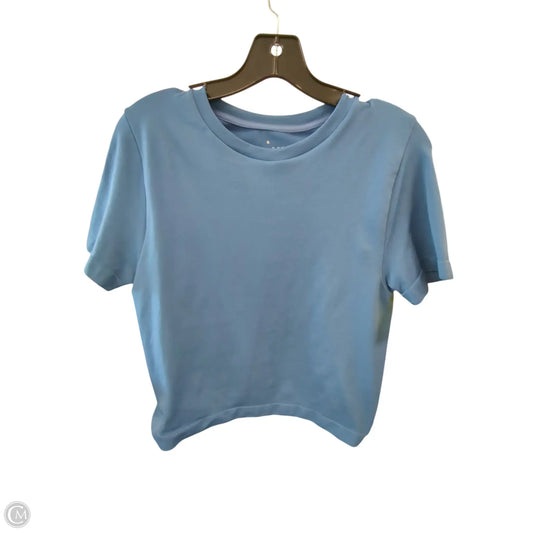 Athletic Top Short Sleeve By A New Day In Blue, Size: L