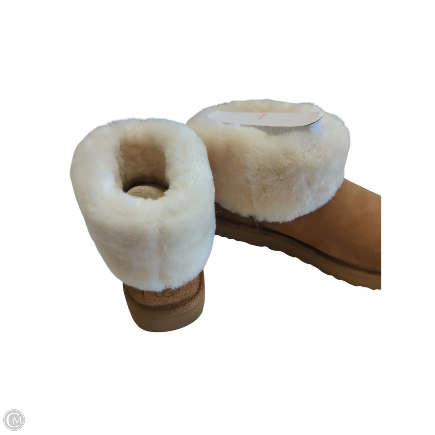 Boots Designer By Ugg In Brown, Size: 10