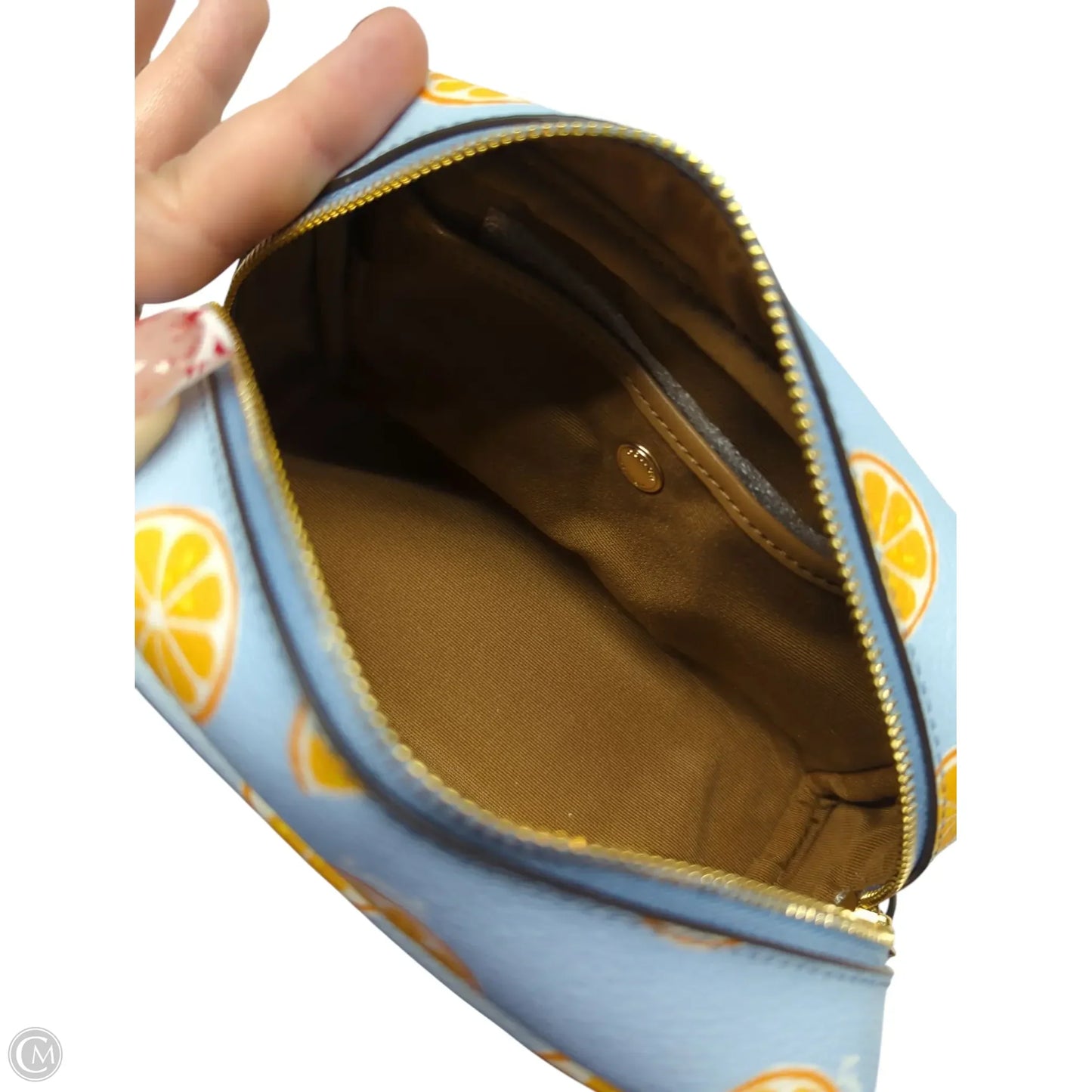 Makeup Bag Designer By Coach, Size: Small