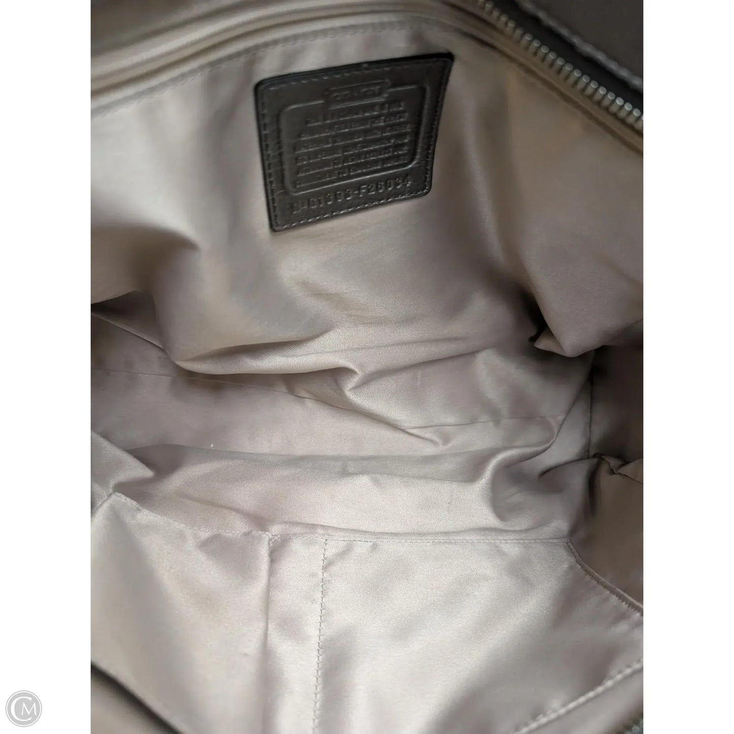 Handbag Designer By Coach, Size: Medium