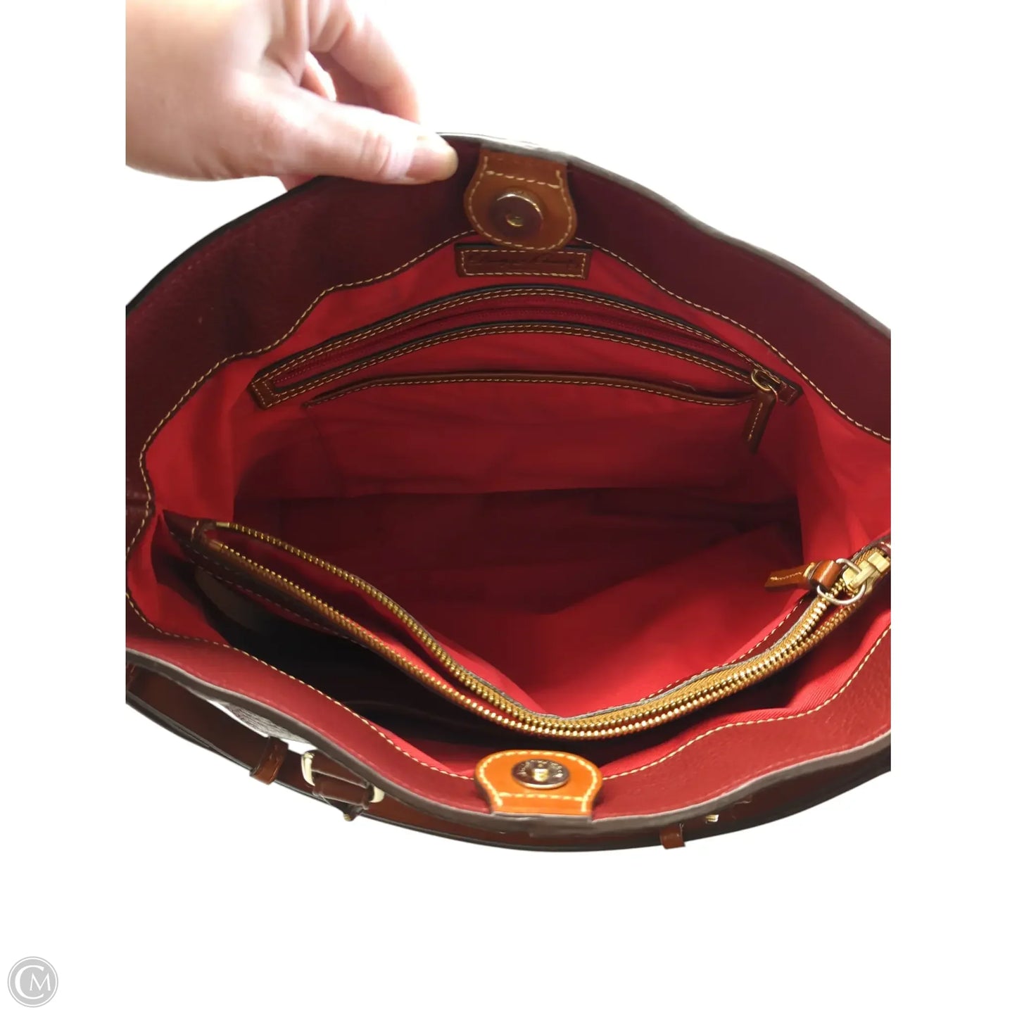 Handbag Designer By Dooney And Bourke, Size: Large