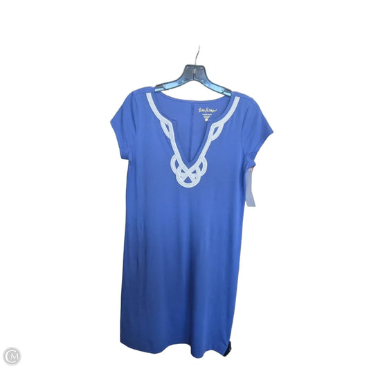 Dress Designer By Lilly Pulitzer In Blue & White, Size: S