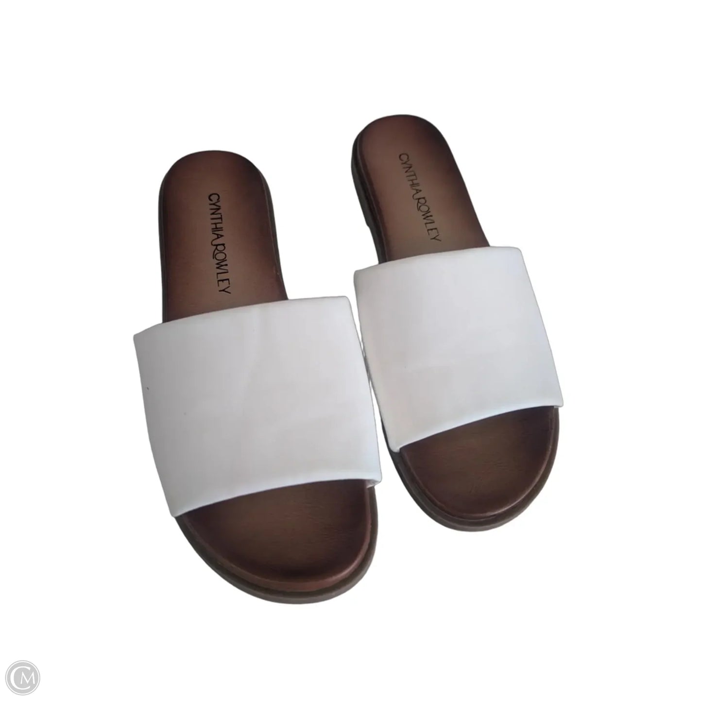 Sandals Flats By Cynthia Rowley In White, Size: 6.5