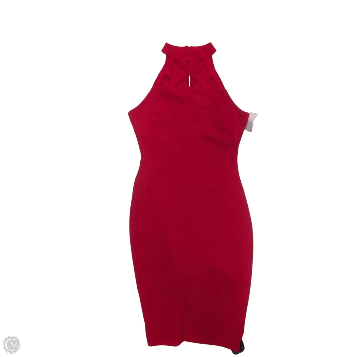 Dress Party Midi By Clothes Mentor In Red, Size: S