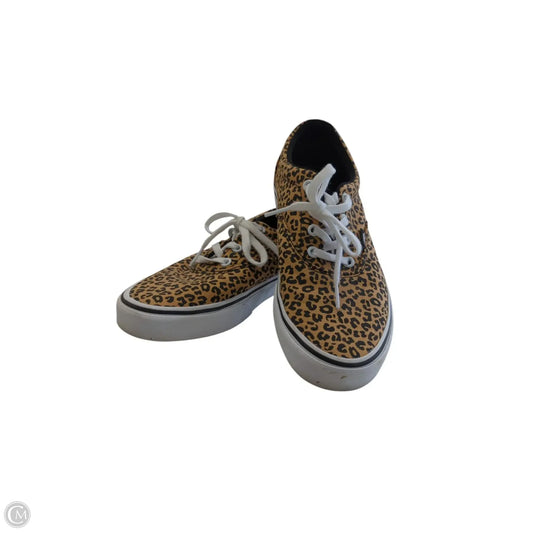Shoes Sneakers By Vans In Leopard Print, Size: 8.5
