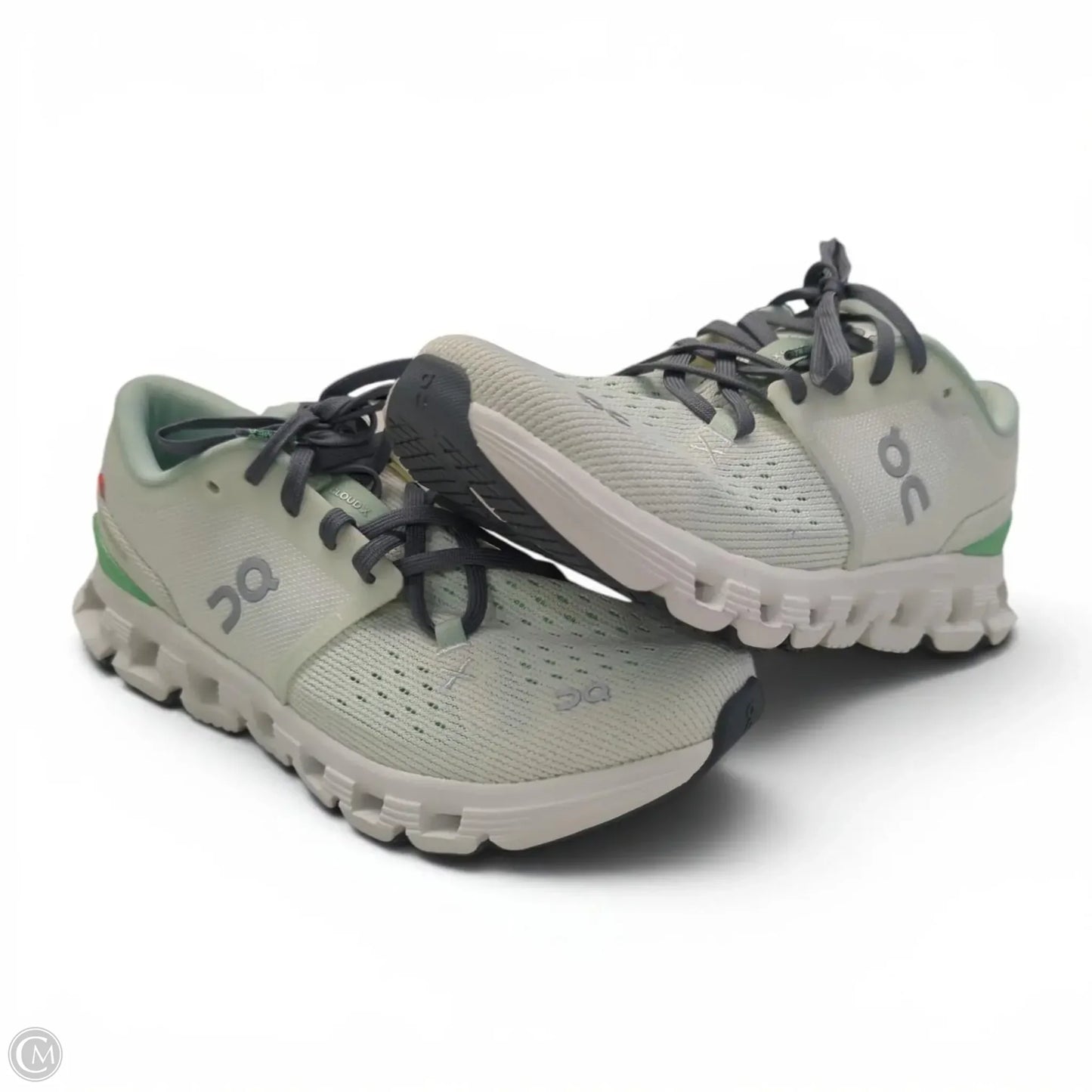 Shoes Athletic By On Cloud In Green, Size: 6.5