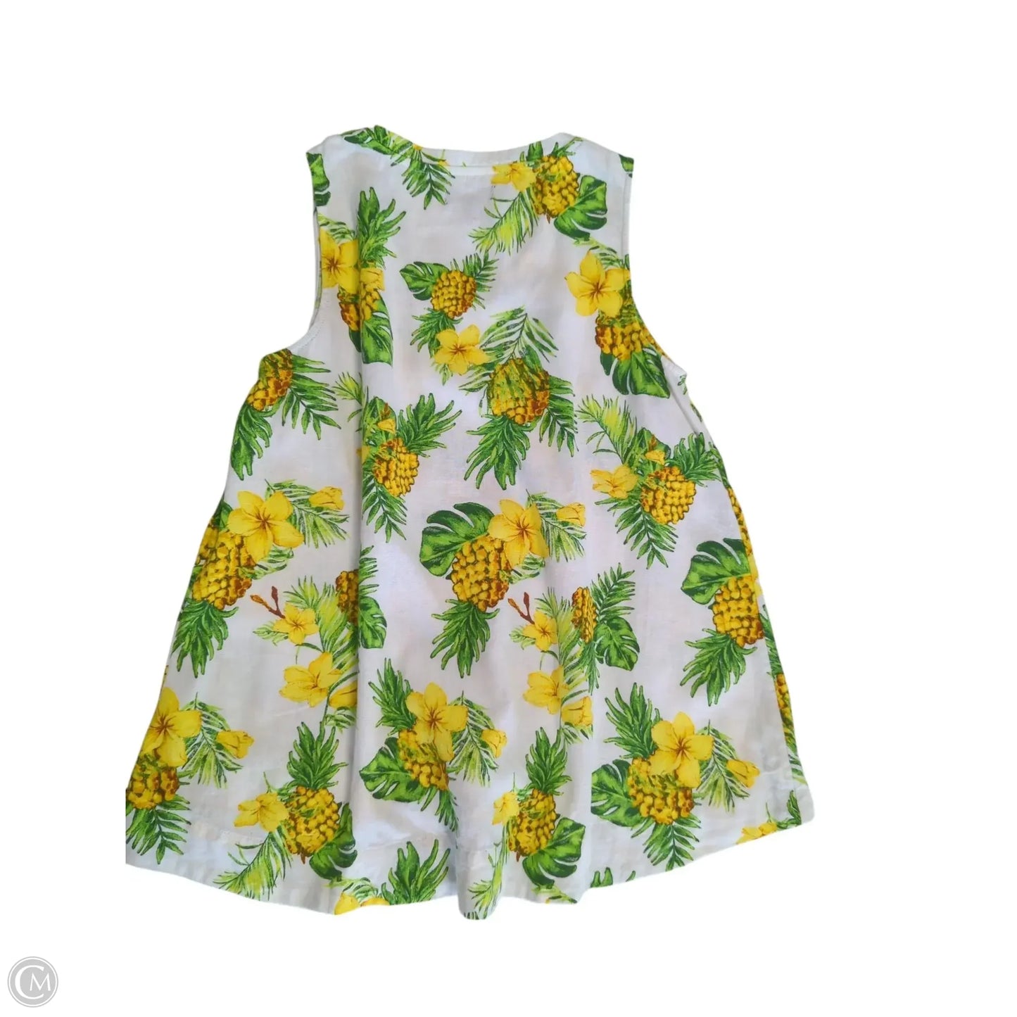 Top Sleeveless Designer By Jason Wu In Tropical Print, Size: Xs