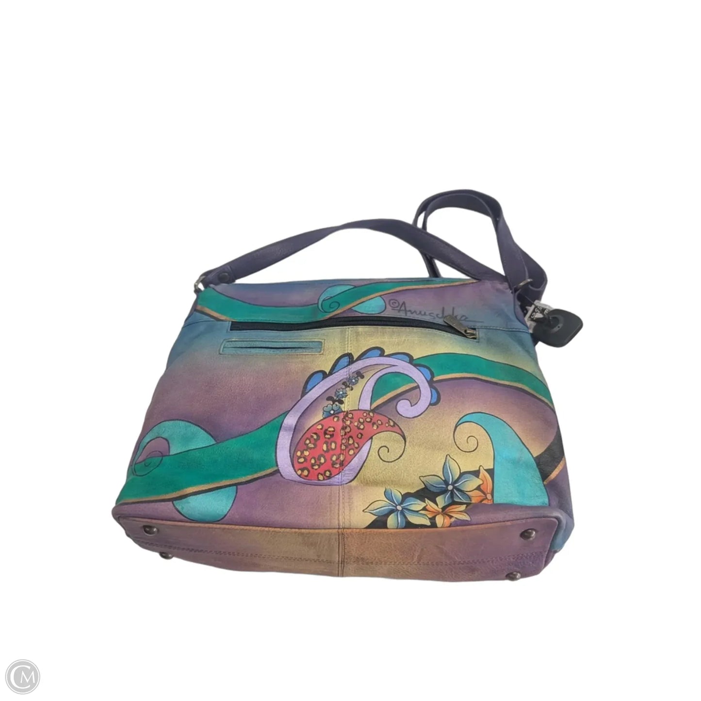 Handbag By Anuschka, Size: Large