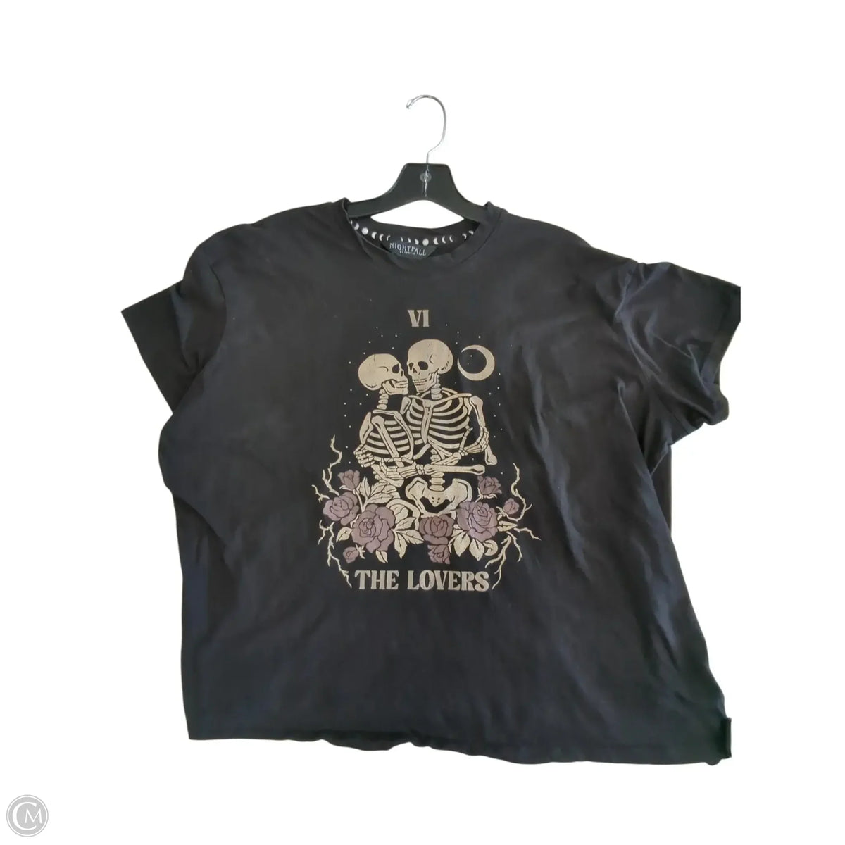 Top Short Sleeve Basic By Torrid In Black, Size: M