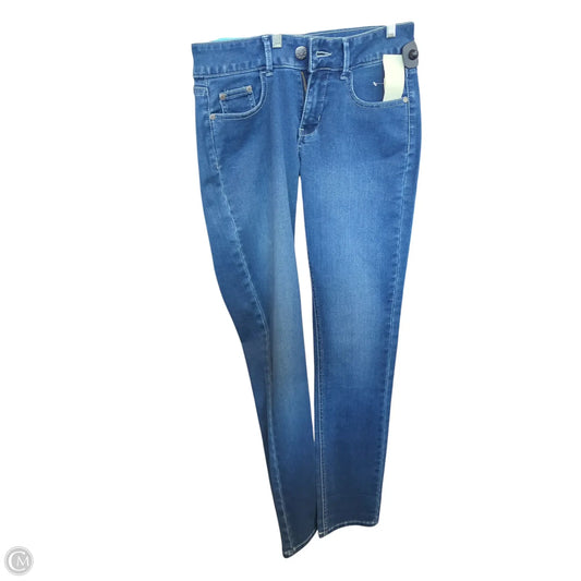 Jeans Skinny By Riders In Floral Print, Size: 6l