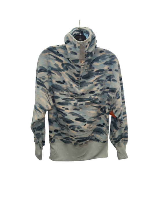 Sweatshirt Collar By Tahari By Arthur Levine In Camouflage Print, Size: S