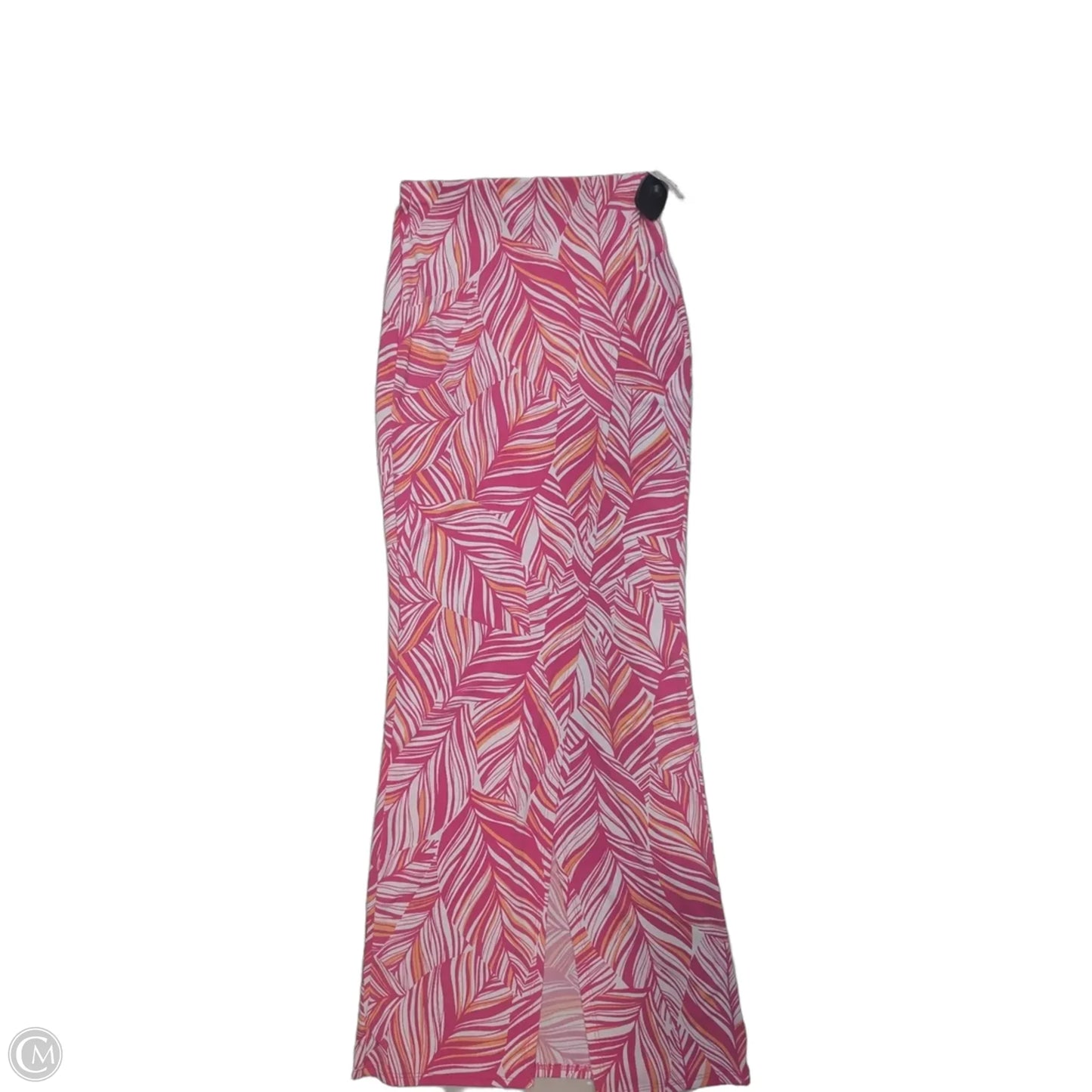 Skirt Maxi By Windsor In Pink & White, Size: S