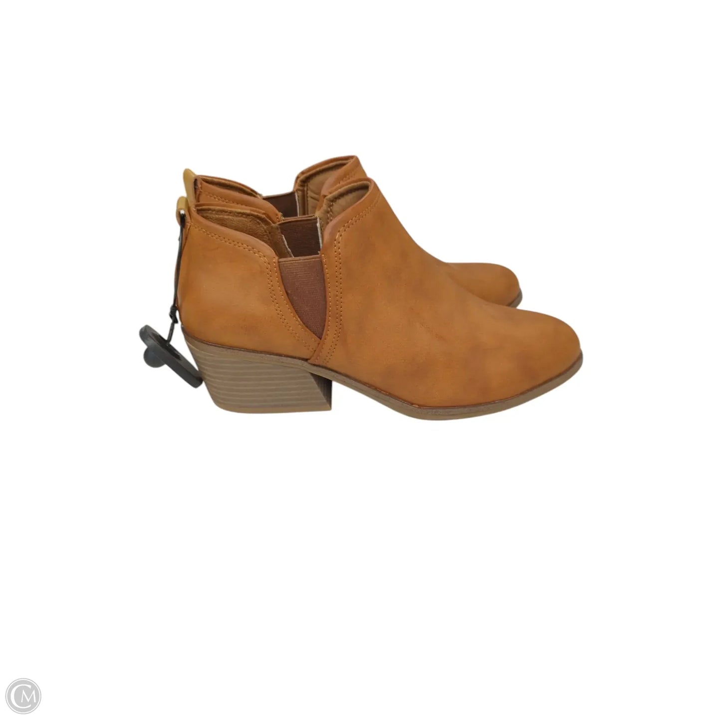 Boots Ankle Heels By Dr Scholls In Brown, Size: 8.5