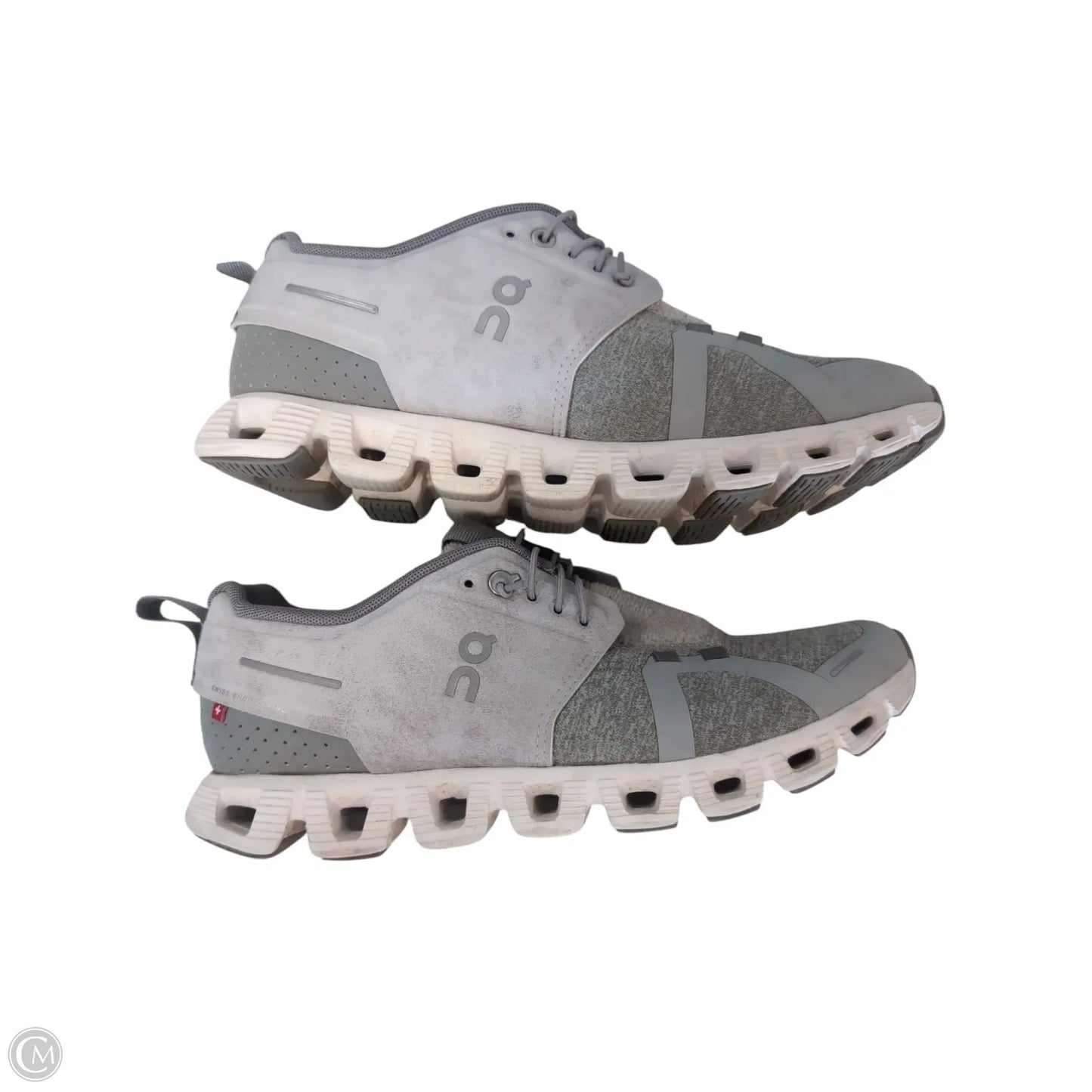 Shoes Athletic By Clothes Mentor In Grey, Size: 8.5