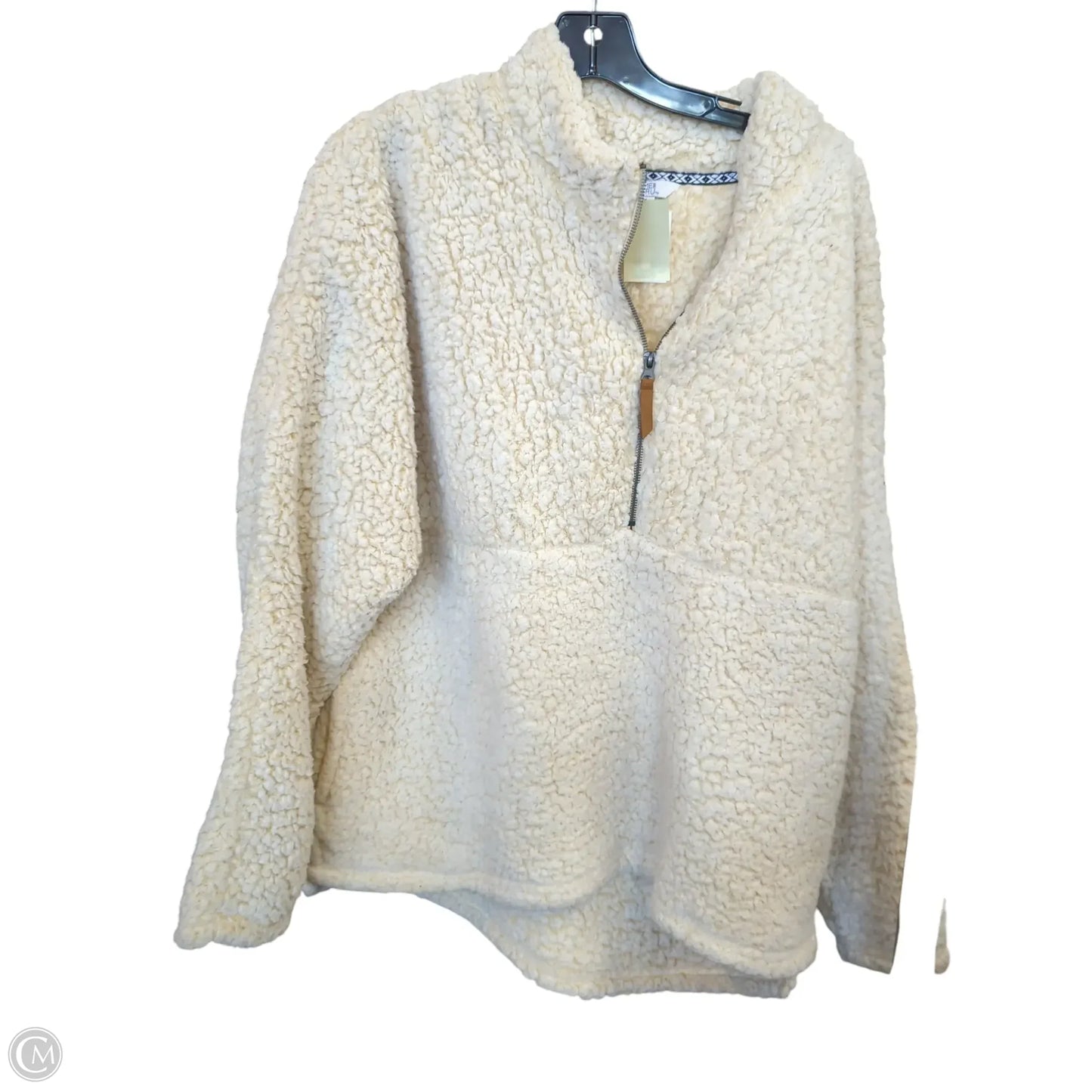 Sweater By Time And Tru In Beige, Size: 1x