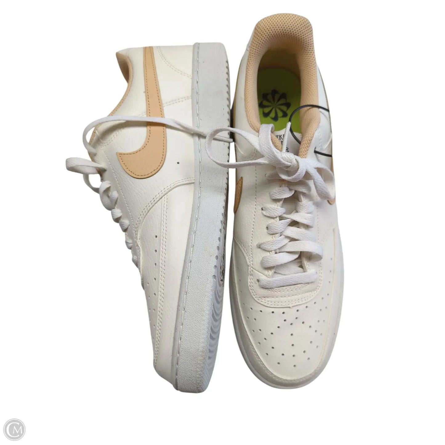 Shoes Sneakers By Nike In Tan, Size: 12
