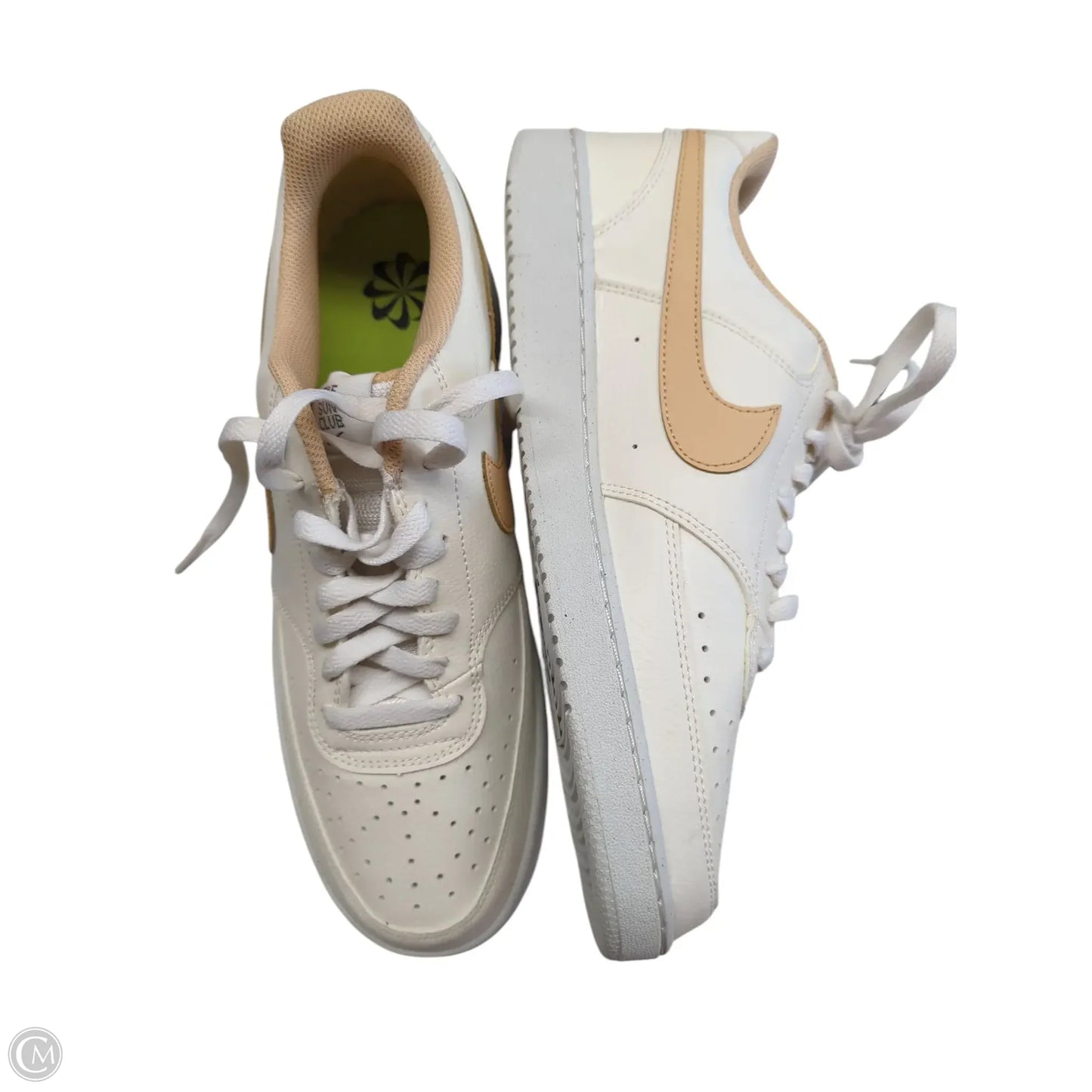 Shoes Sneakers By Nike In Tan, Size: 12