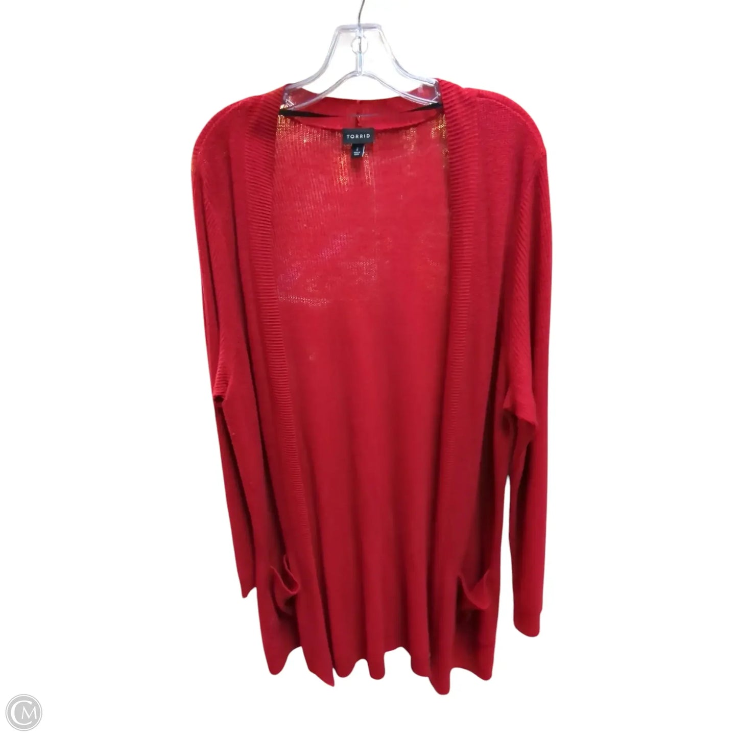 Cardigan By Torrid In Red, Size: 2x