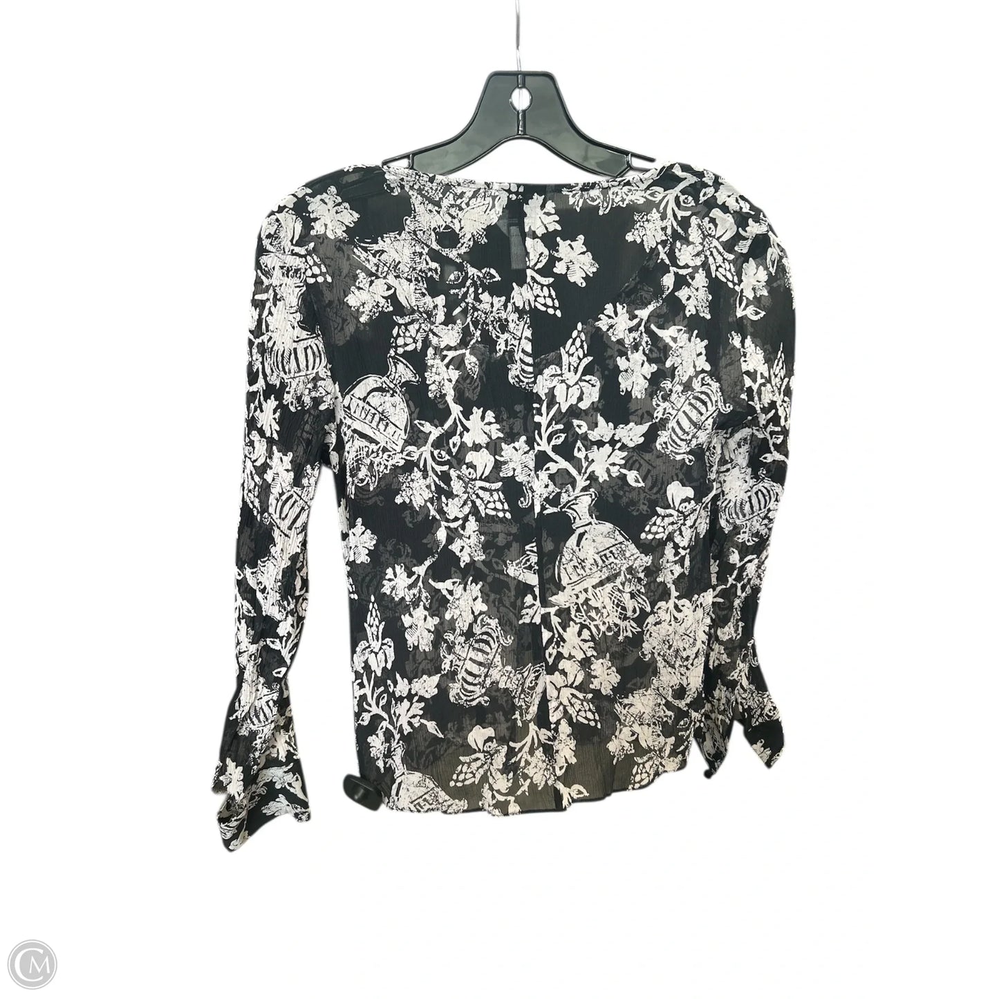 Top Long Sleeve By Talbots In Black, Size: 6