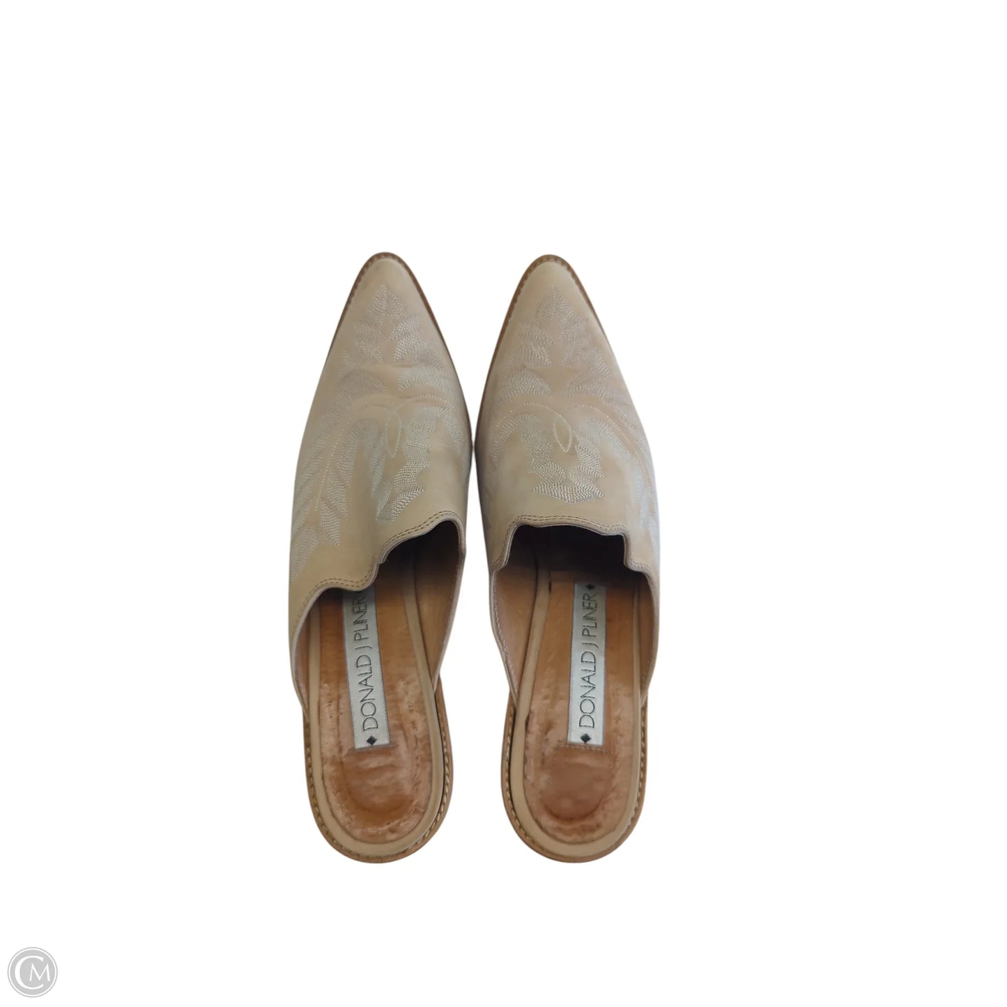 Shoes Heels Block By Donald Pliner In Tan, Size: 9