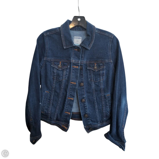 Jacket Denim By Old Navy In Blue, Size: Sp