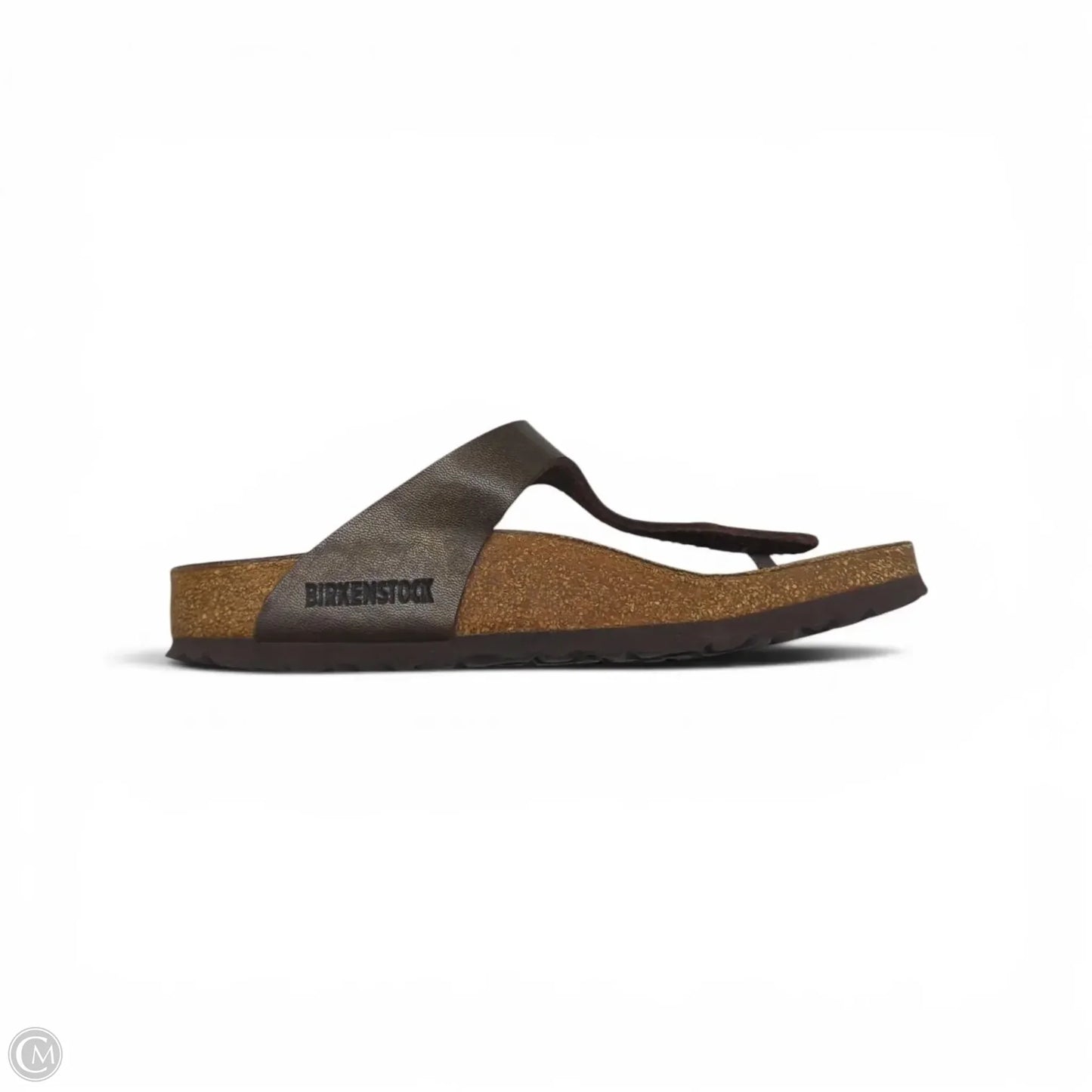 Sandals Flats By Birkenstock In Brown, Size: 7.5