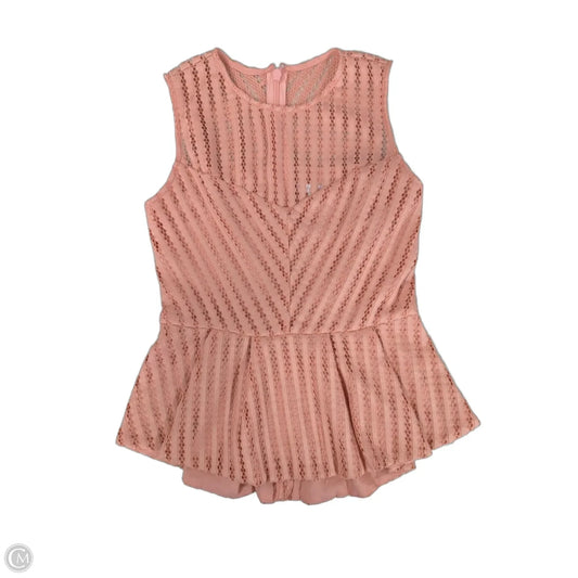 Top Sleeveless By Clothes Mentor In Pink, Size: Xs
