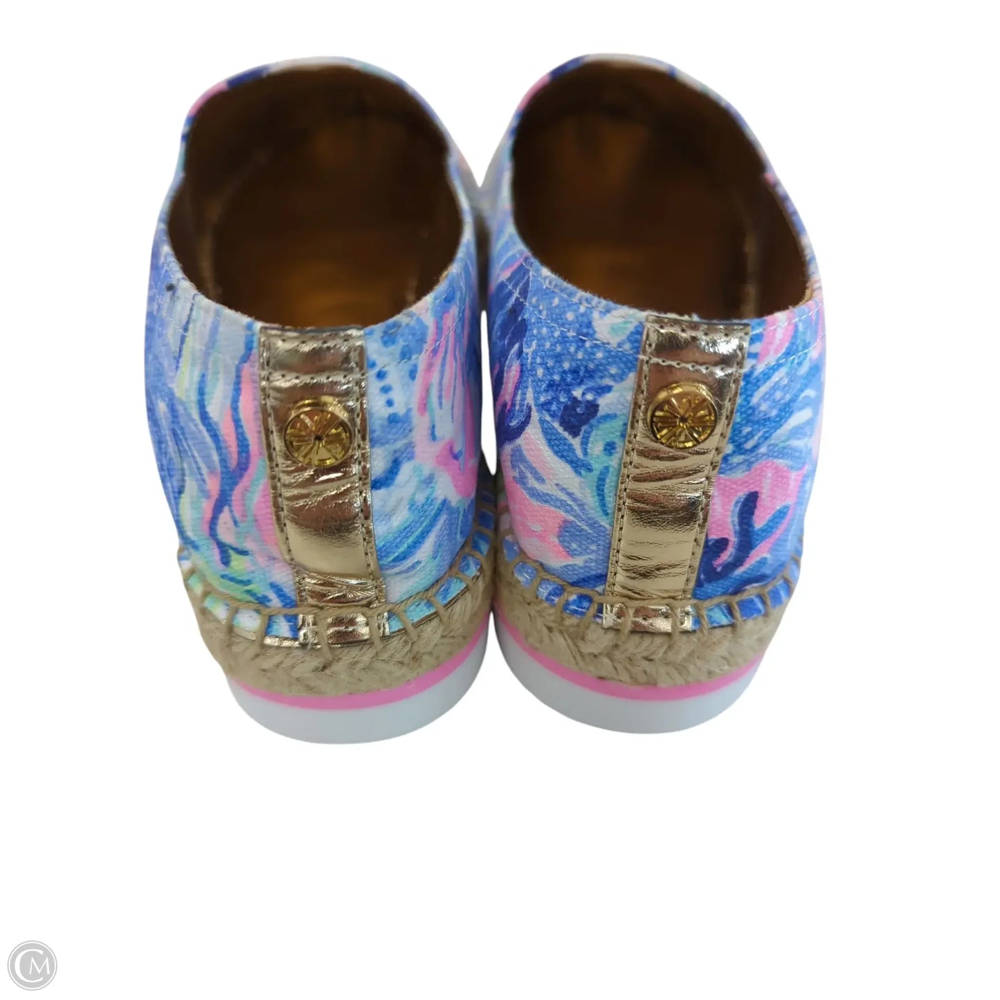 Shoes Designer By Lilly Pulitzer In Multi-colored, Size: 8.5