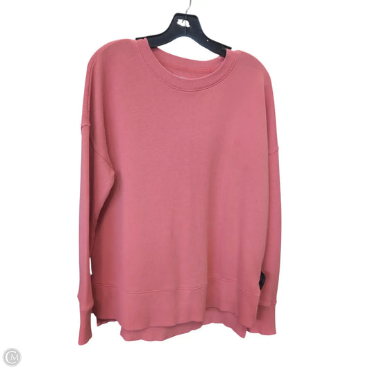Sweatshirt Crewneck By Time And Tru In Pink, Size: S