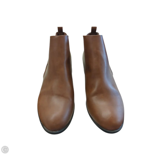Boots Ankle Flats By Sonoma In Brown, Size: 10