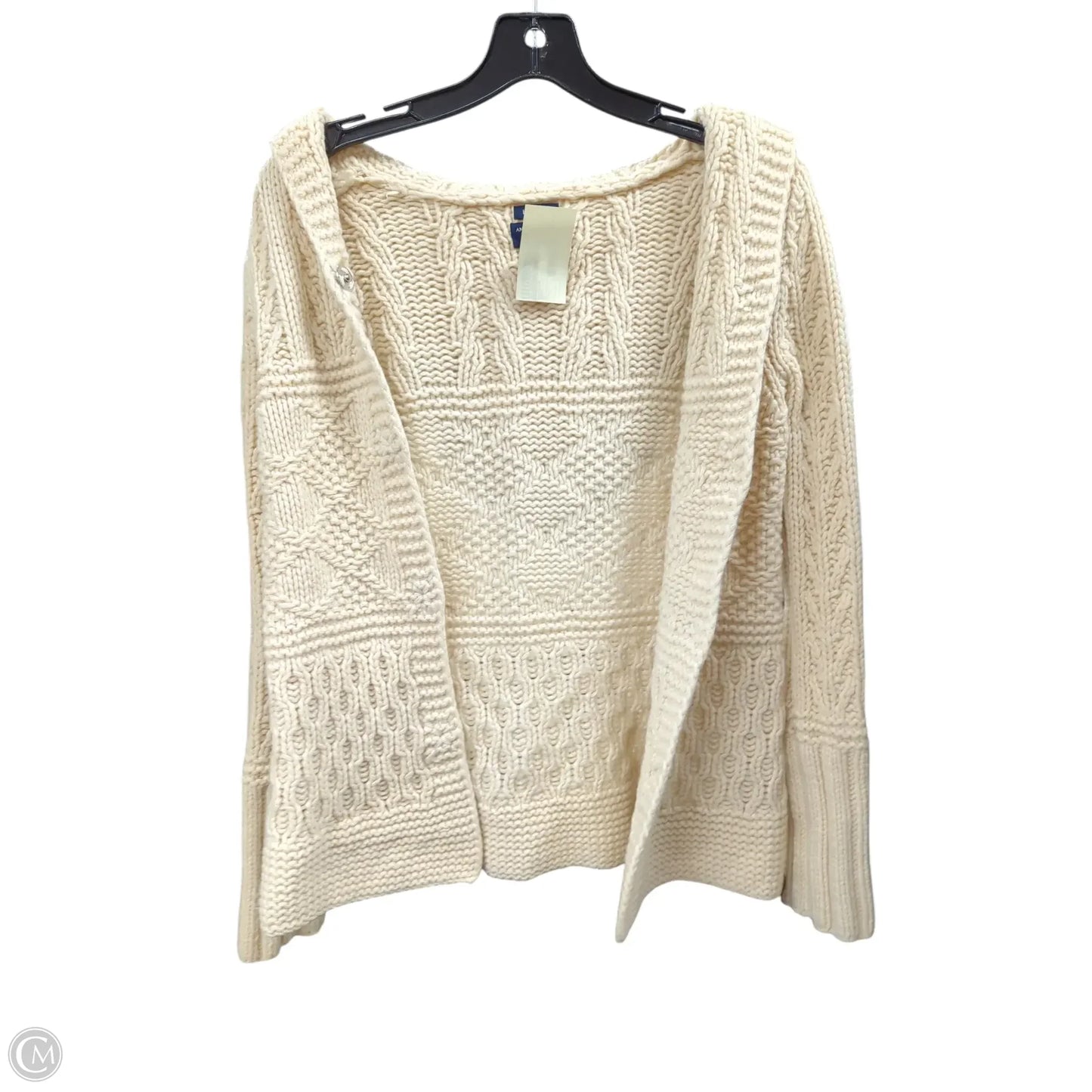 Cardigan By American Eagle In Cream, Size: S