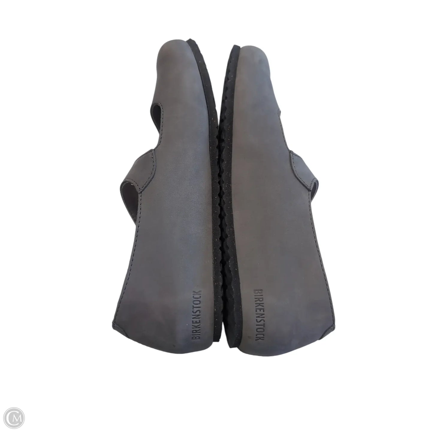 Shoes Flats By Birkenstock In Grey, Size: 9.5