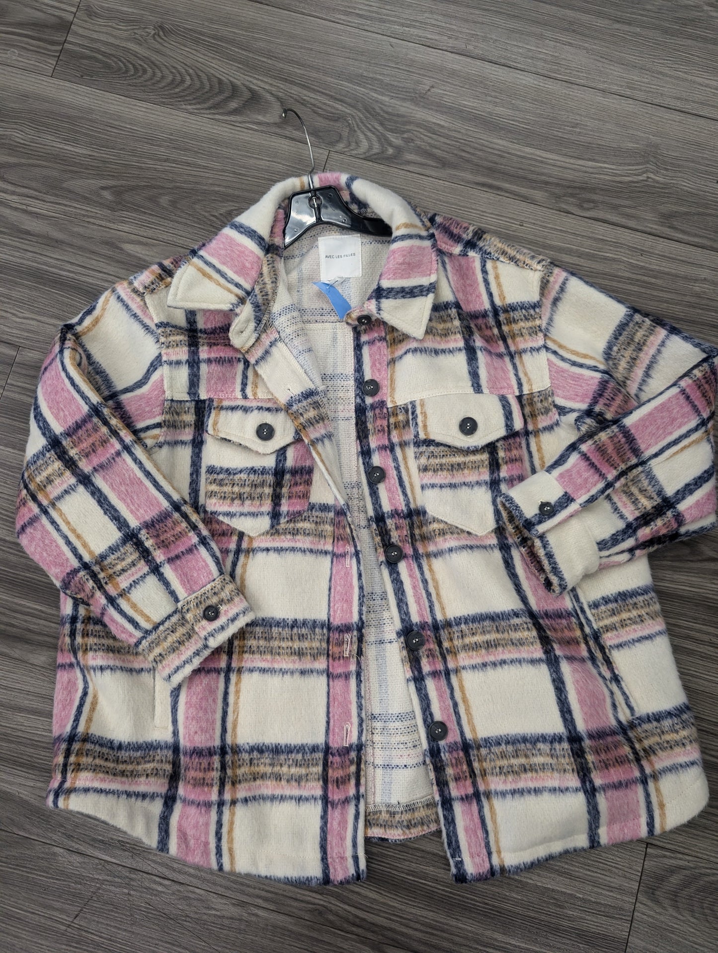 Coat Other By Avec Les Filles In Plaid Pattern, Size: 2x