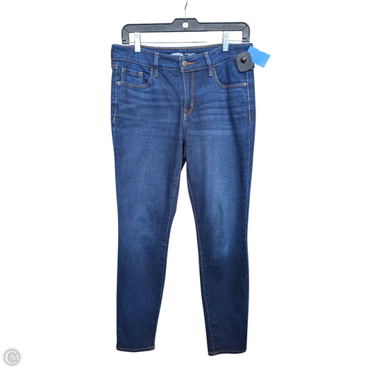 Jeans Skinny By Old Navy In Blue Denim, Size: 8