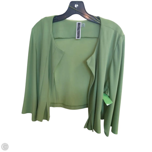 Cardigan By Julian Taylor In Green, Size: 18