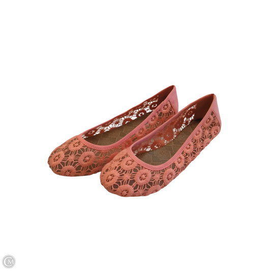 Shoes Flats By Lucky Brand In Peach, Size: 7.5