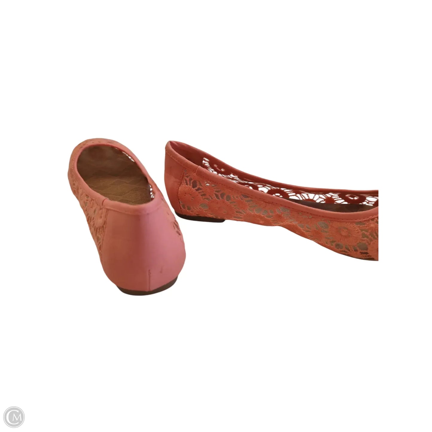 Shoes Flats By Lucky Brand In Peach, Size: 7.5