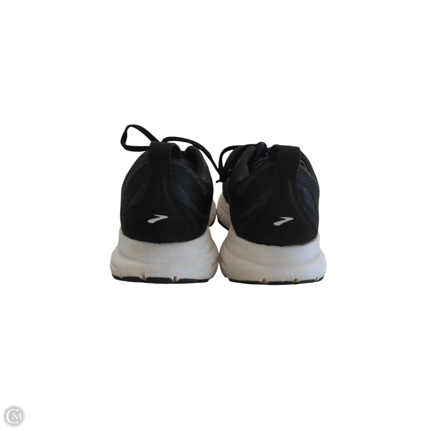 Shoes Athletic By Brooks In Black & White, Size: 8