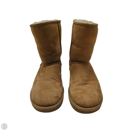 Boots Designer By Ugg In Tan, Size: 7